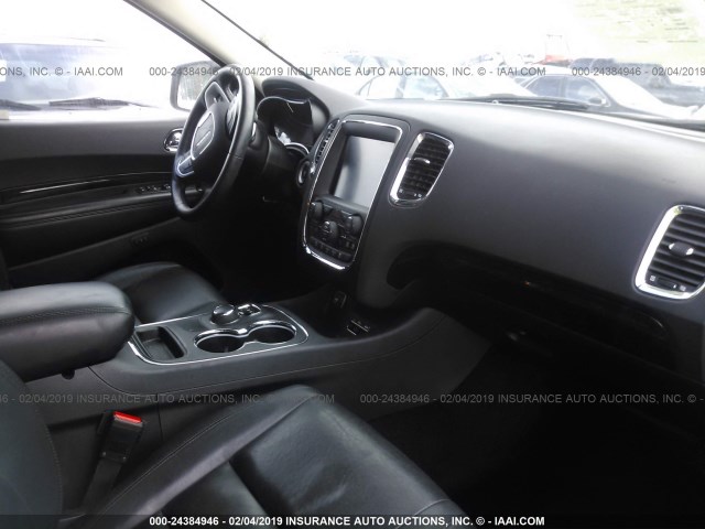 1C4RDHDG4GC308251 - 2016 DODGE DURANGO LIMITED BLACK photo 5