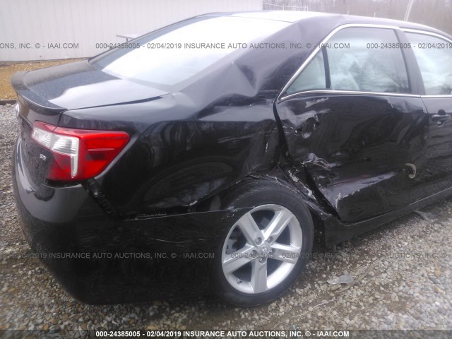 4T1BF1FK9EU447184 - 2014 TOYOTA CAMRY L/SE/LE/XLE 黑色 照片 6