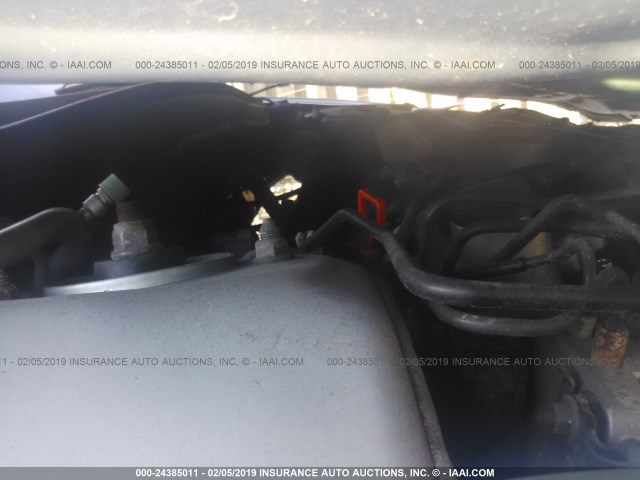 JHMES96604S005059 - 2004 HONDA CIVIC HYBRID SILVER photo 10