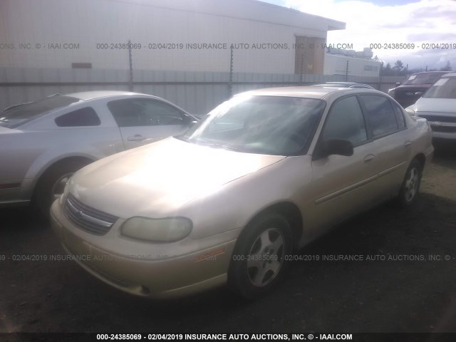 1G1ND52F54M562329 - 2004 CHEVROLET CLASSIC BROWN photo 2