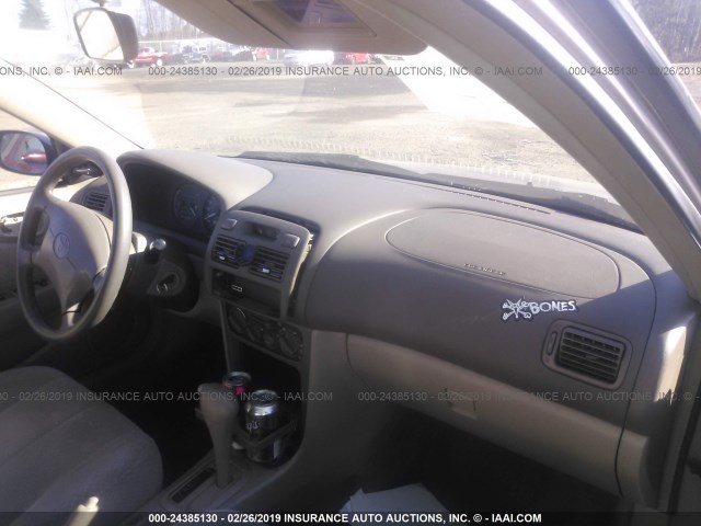 1NXBR12EXXZ254875 - 1999 TOYOTA COROLLA VE/CE/LE SILVER photo 5