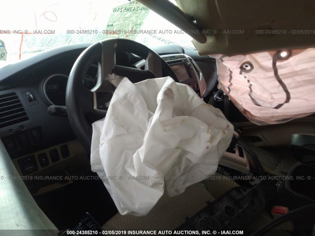 5TFJU4GN4DX043660 - 2013 TOYOTA TACOMA DOUBLE CAB PRERUNNER BLUE photo 5