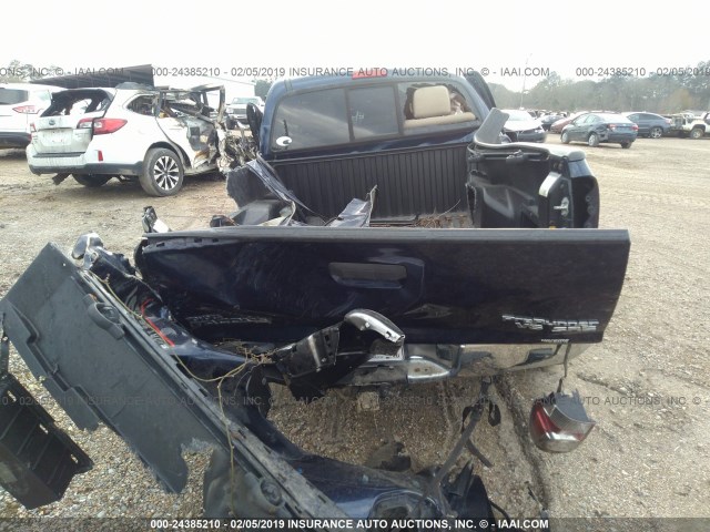 5TFJU4GN4DX043660 - 2013 TOYOTA TACOMA DOUBLE CAB PRERUNNER BLUE photo 8
