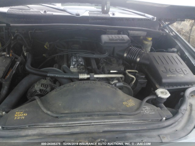 1J4GW48S04C170254 - 2004 JEEP GRAND CHEROKEE LAREDO/COLUMBIA/FREEDOM 浅蓝色 照片 10