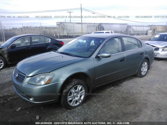 1N4AL11D45N425773 - 2005 NISSAN ALTIMA S/SL GREEN photo 2