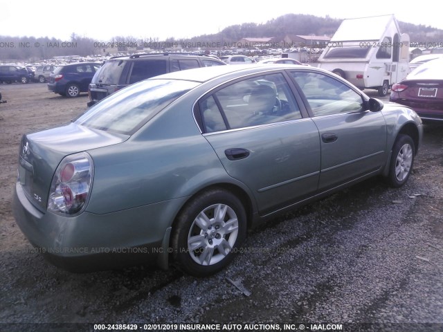 1N4AL11D45N425773 - 2005 NISSAN ALTIMA S/SL GREEN photo 4