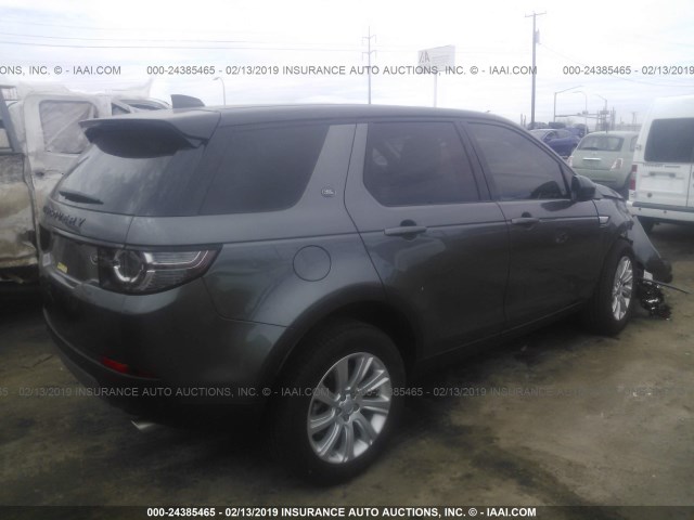 SALCP2RXXJH730160 - 2018 LAND ROVER DISCOVERY SPORT SE GRAY photo 4