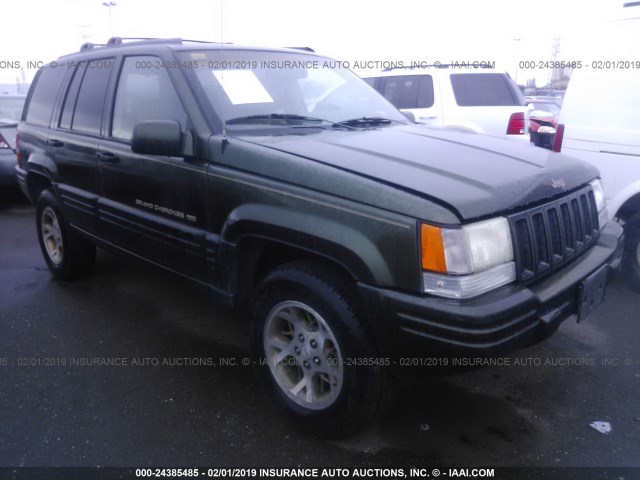 1J4GZ78Y6VC700158 - 1997 JEEP GRAND CHEROKEE LIMITED/ORVIS GREEN photo 1