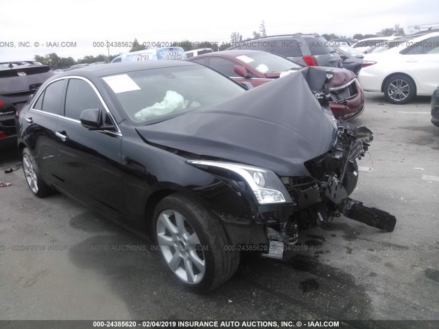 1G6AA5RX0G0110980 - 2016 CADILLAC ATS BLACK photo 1