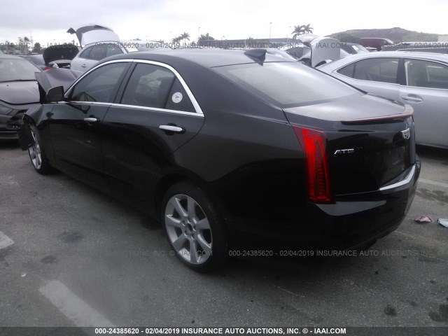 1G6AA5RX0G0110980 - 2016 CADILLAC ATS BLACK photo 3