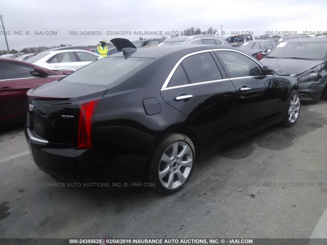 1G6AA5RX0G0110980 - 2016 CADILLAC ATS BLACK photo 4