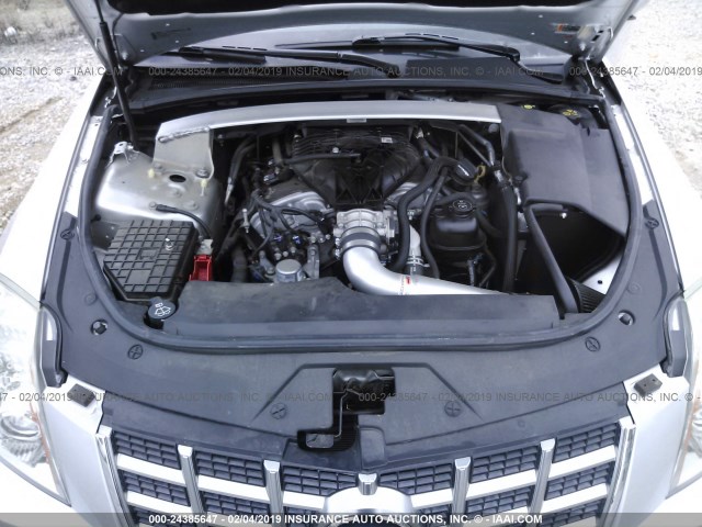 1G6DJ1E39D0149586 - 2013 CADILLAC CTS PERFORMANCE COLLECTION Серый фото 10