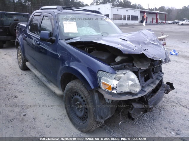 1FMEU33877UA23559 - 2007 FORD EXPLORER SPORT TR LIMITED BLUE photo 1