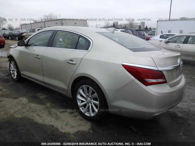 1G4GD5G34FF311853 - 2015 BUICK LACROSSE PREMIUM GOLD photo 3