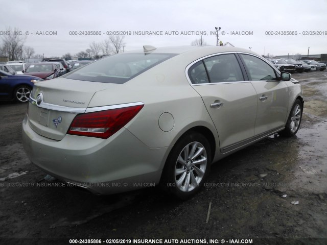 1G4GD5G34FF311853 - 2015 BUICK LACROSSE PREMIUM GOLD photo 4