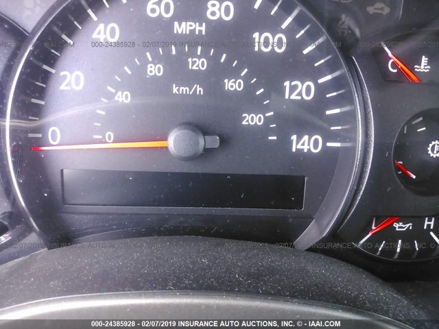 1N6AA07B95N556453 - 2005 NISSAN TITAN XE/SE/LE RED photo 7