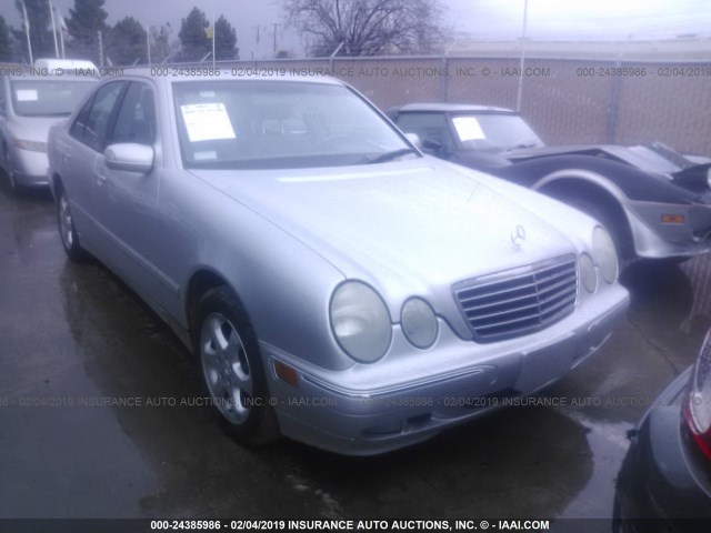 WDBJF65J02B419737 - 2002 MERCEDES-BENZ E 320 SILVER photo 1