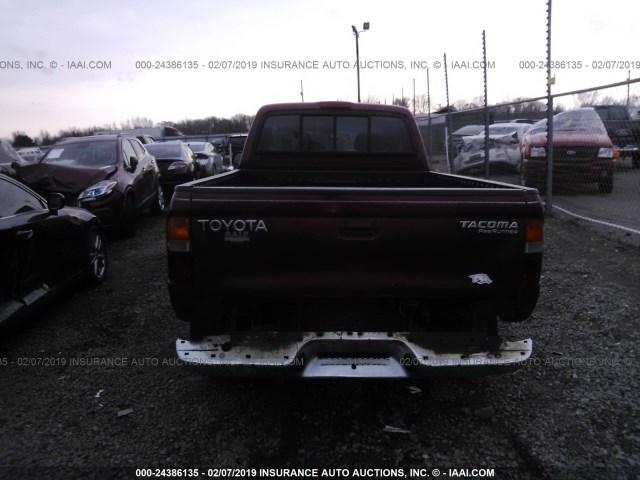 4TASM92N0YZ640478 - 2000 TOYOTA TACOMA XTRACAB PRERUNNER MAROON photo 7