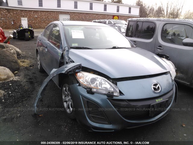 JM1BL1UG1B1497196 - 2011 MAZDA 3 I TEAL photo 6