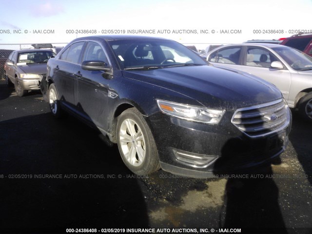 1FAHP2E84GG147499 - 2016 FORD TAURUS SEL BLACK photo 1