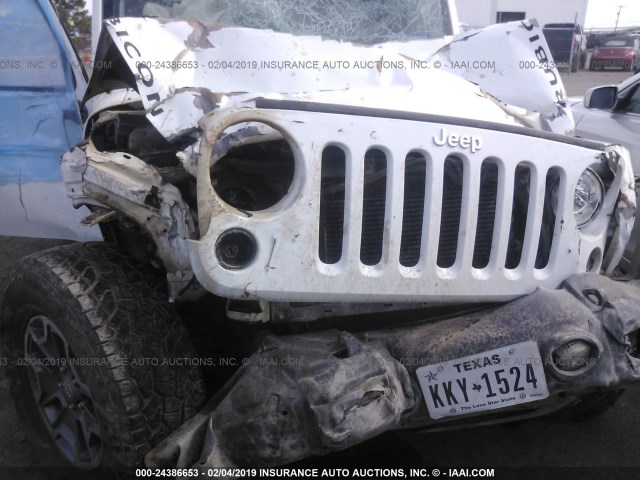 1C4BJWFG6JL851300 - 2018 JEEP WRANGLER UNLIMITE RUBICON WHITE photo 10