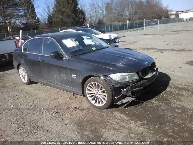 WBAPL5C54BA917253 - 2011 BMW 335 XI BLACK photo 1