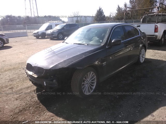 WBAPL5C54BA917253 - 2011 BMW 335 XI BLACK photo 2