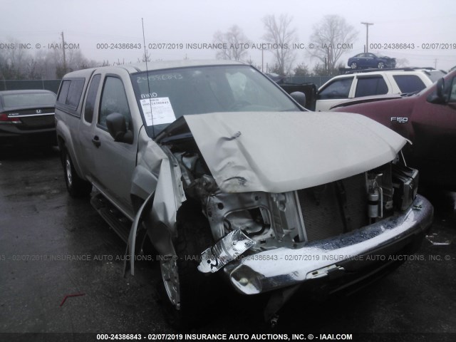 1GCDT196358166236 - 2005 CHEVROLET COLORADO BEIGE photo 1