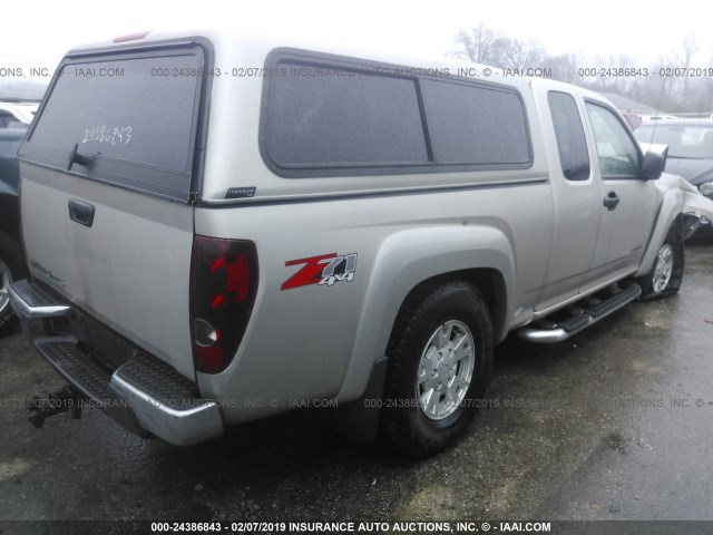 1GCDT196358166236 - 2005 CHEVROLET COLORADO BEIGE photo 4