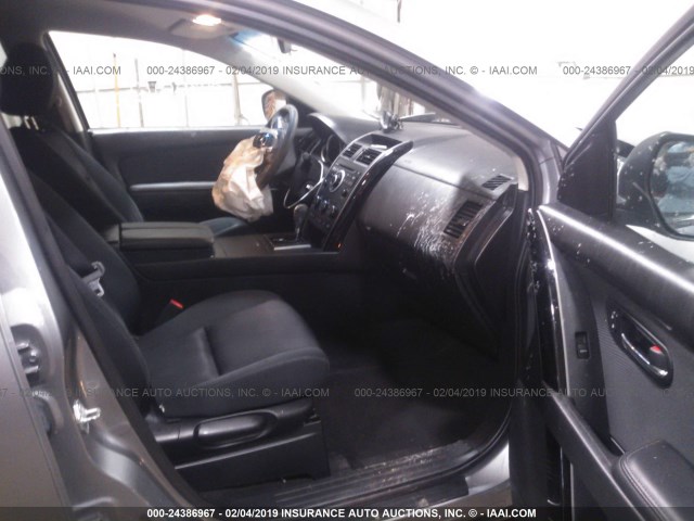 JM3TB3BV7C0358547 - 2012 MAZDA CX-9 SILVER photo 5