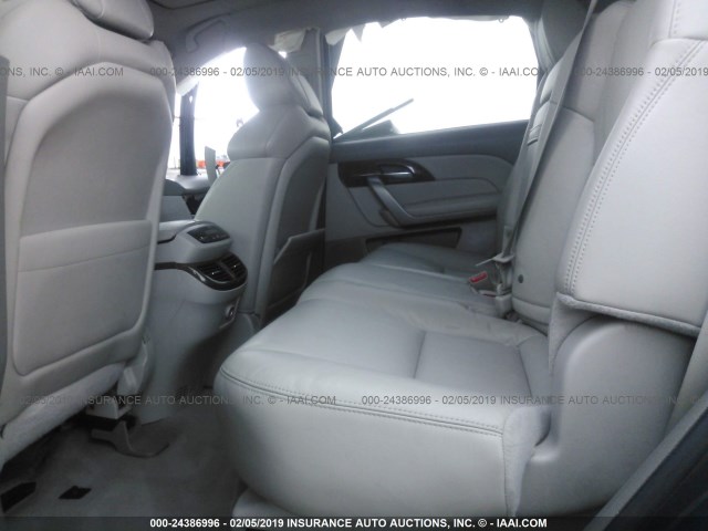 2HNYD2H33DH513563 - 2013 ACURA MDX TECHNOLOGY GRAY photo 8