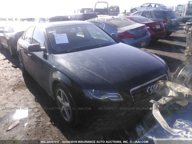 WAUFFAFL4BN026457 - 2011 AUDI A4 PREMIUM PLUS BLACK photo 1