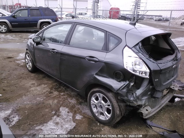 3FADP4EJ7GM150495 - 2016 FORD FIESTA SE GRAY photo 3