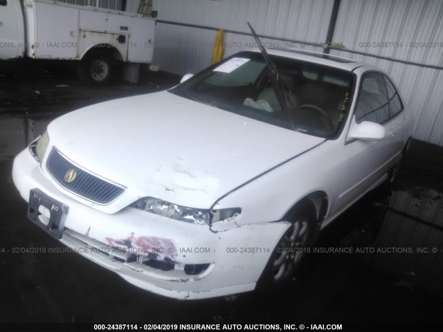 19UYA2246WL000542 - 1998 ACURA 3.0CL Սպիտակ լուսանկար 2