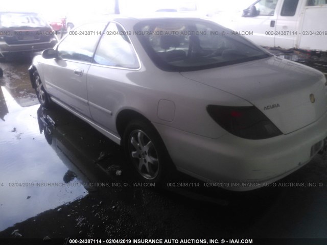 19UYA2246WL000542 - 1998 ACURA 3.0CL Սպիտակ լուսանկար 3