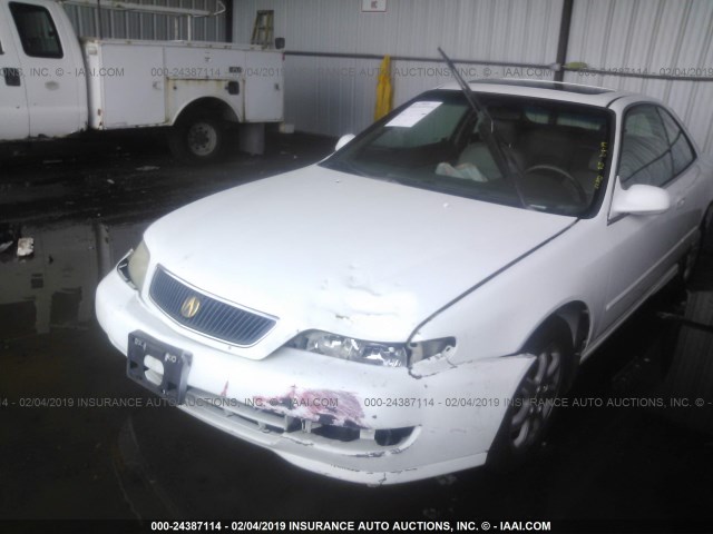 19UYA2246WL000542 - 1998 ACURA 3.0CL Սպիտակ լուսանկար 6