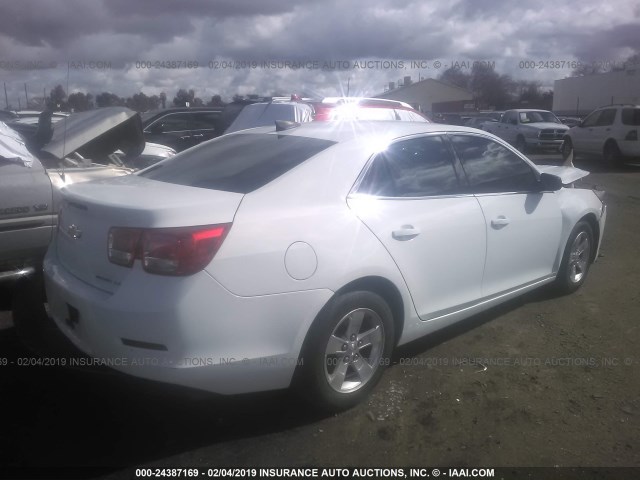1G11B5SL5FF198981 - 2015 CHEVROLET MALIBU LS WHITE photo 4
