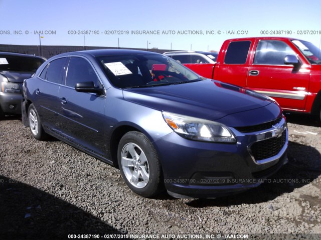 1G11B5SL4EF272292 - 2014 CHEVROLET MALIBU LS BLUE photo 1