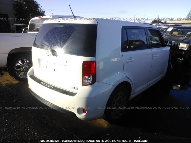 JTLZE4FEXEJ063048 - 2014 TOYOTA SCION XB 白色 照片 4
