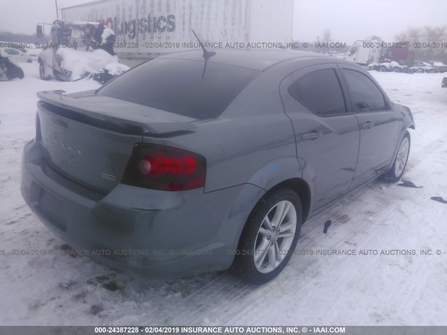 1B3BD1FG2BN584559 - 2011 DODGE AVENGER MAINSTREET 灰色 照片 4