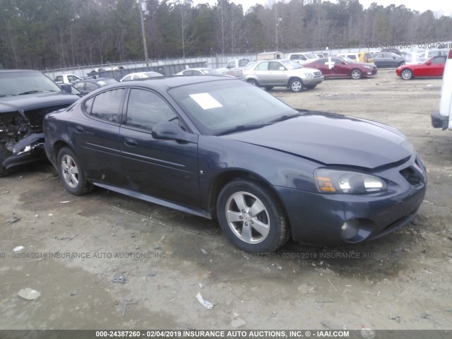 2G2WP552481169228 - 2008 PONTIAC GRAND PRIX GRAY photo 1