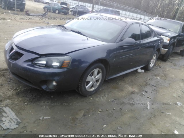 2G2WP552481169228 - 2008 PONTIAC GRAND PRIX GRAY photo 2