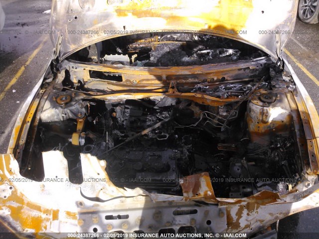 4T1BK46K17U005564 - 2007 TOYOTA CAMRY NEW GENERAT LE/XLE/SE SILVER photo 10