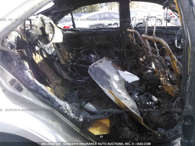 4T1BK46K17U005564 - 2007 TOYOTA CAMRY NEW GENERAT LE/XLE/SE SILVER photo 8