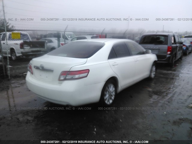 4T4BF3EK2BR137344 - 2011 TOYOTA CAMRY SE/LE/XLE 白色 照片 4