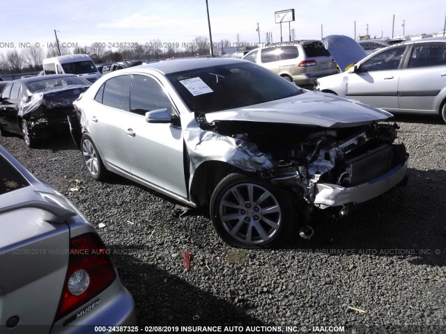 1G11E5SA5DF329846 - 2013 CHEVROLET MALIBU 2LT SILVER photo 1