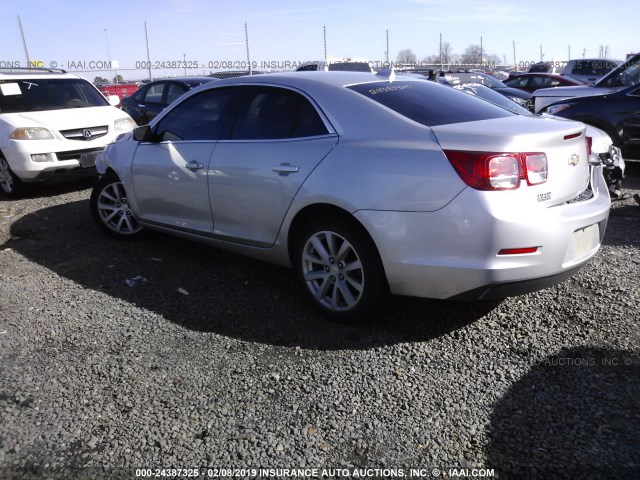 1G11E5SA5DF329846 - 2013 CHEVROLET MALIBU 2LT SILVER photo 3