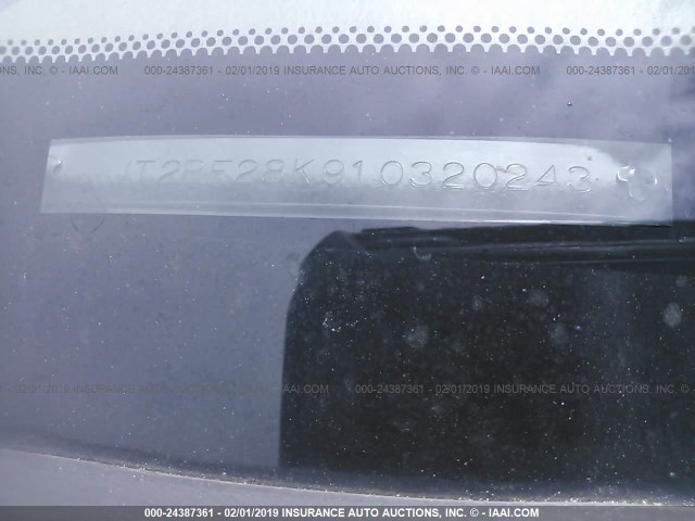 JT2BF28K910320243 - 2001 TOYOTA CAMRY LE/XLE 金色 照片 9