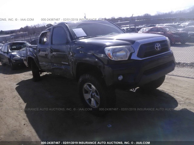 5TFLU4EN6DX061203 - 2013 TOYOTA TACOMA DOUBLE CAB 黑色 照片 1