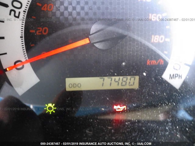 5TFLU4EN6DX061203 - 2013 TOYOTA TACOMA DOUBLE CAB 黑色 照片 7